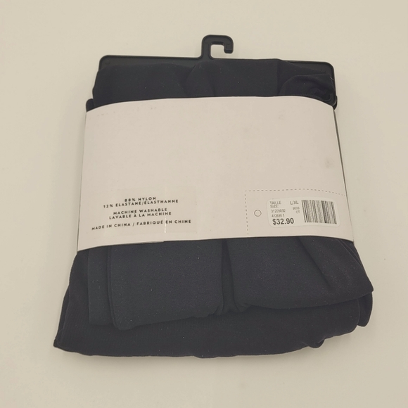 Reitmans Sculpting Nylon Leggings - black - large/x-large brand new - Picture 3 of 4